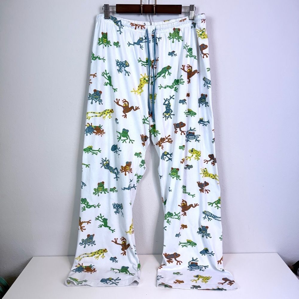 Hatley Tree Frog Pajama Pants XL